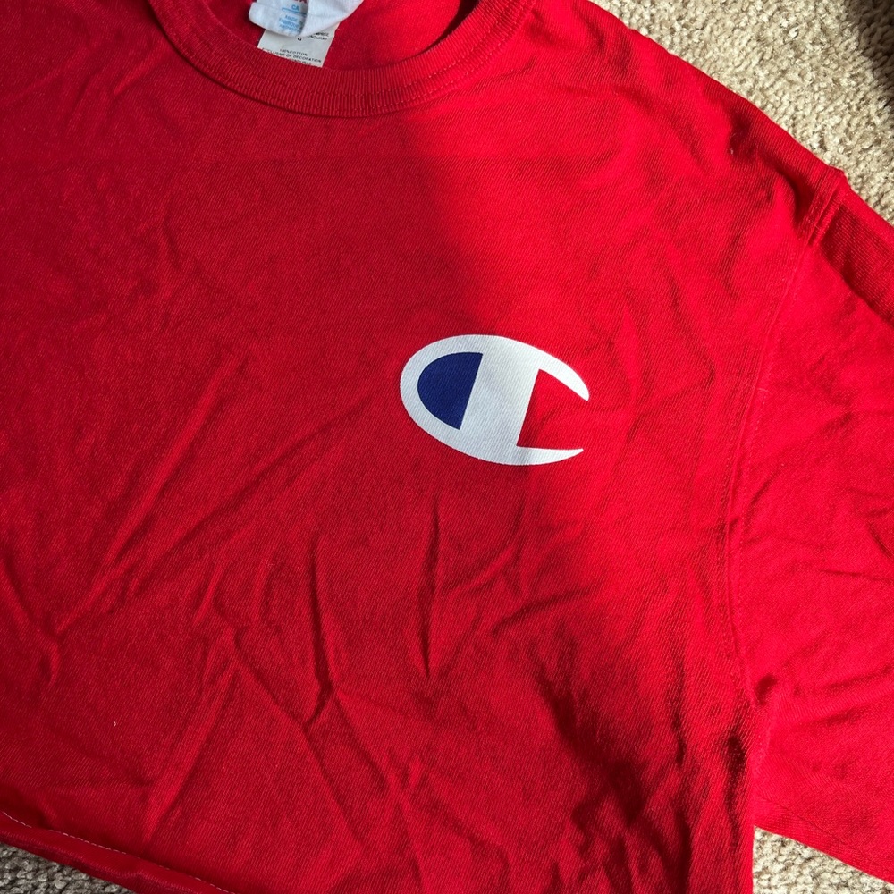 CROPPED CHAMPION TEE